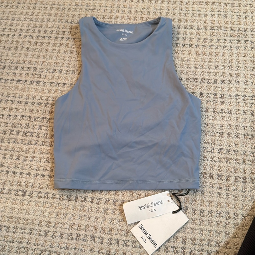brand new Social Tourist size xxs tank top